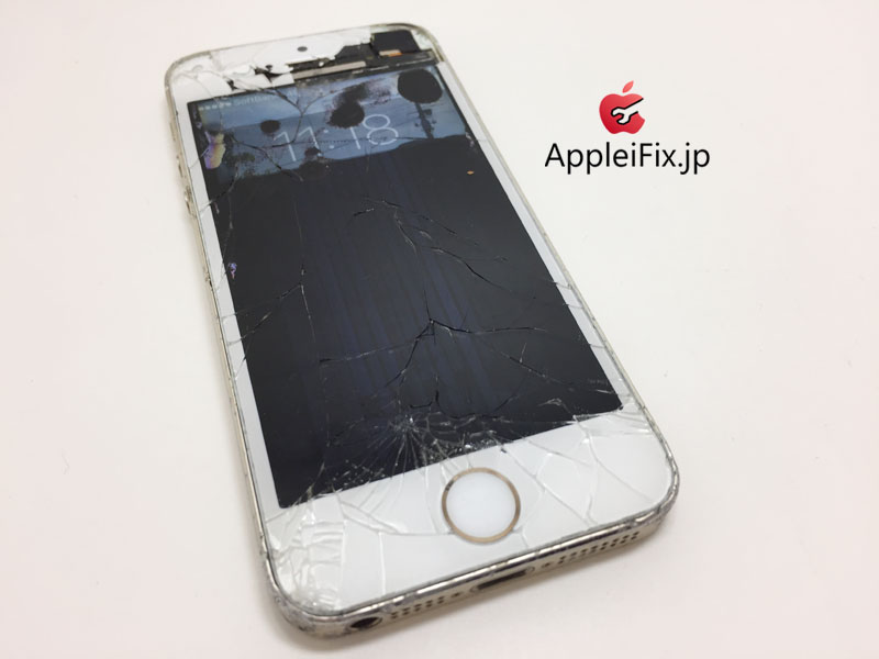 iPhone5S画面交換修理と凹み緩和作業修理_repair_2.jpg