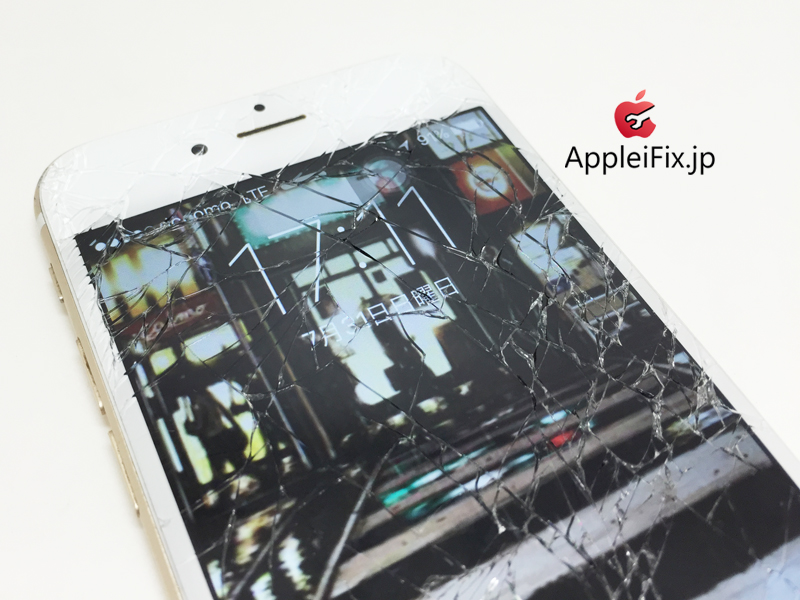 iPhone6ゴールド画面修理AppleiFix_repair_1.jpg