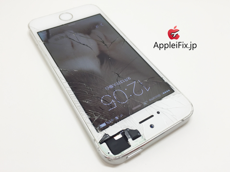 iPhone5S画面交換修理と凹み緩和作業_repair_1.jpg