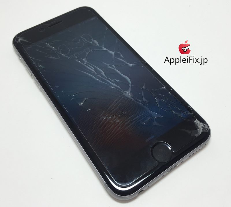 iPhone6Sスペースグレイ画面交換修理_repair_4.jpg