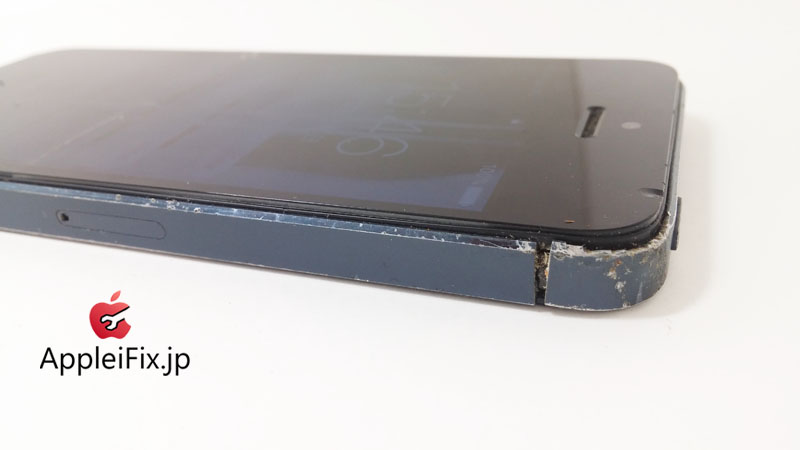 iPhone5液晶交換修理と凹み緩和作業_Repair_1.jpg